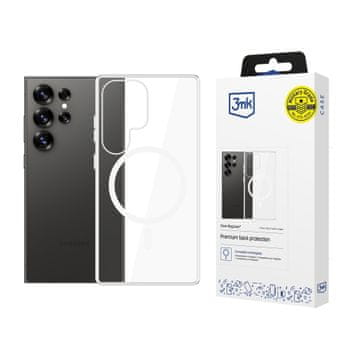 3MK Samsung Galaxy S25 Ultra - prozoren ovitek MagCase