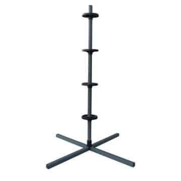 Northix Jekleni nosilec za pnevmatike za 4 pnevmatike, širina 285 mm, nosilnost 120 kg