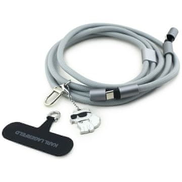 Karl Lagerfeld KARL LAGERFELD USB-C KABEL ZA TELEFONE IN TABLICE 4G CHOUPETTE