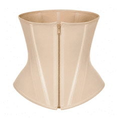 VIVVA® Kompresijski telovnik za oblikovanje trebuha in pasu, neopren, dvojna zadrga, opora za hrbet | LUXSHAPE XL