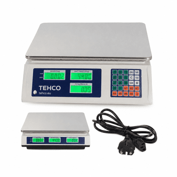 TEHCO Digitalna elektronska tehtnica do 40kg eco