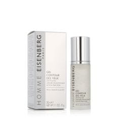 Eisenberg Homme Eye Contour Gel osvežilni gel za oči proti gubam, zabuhlosti in temnim kolobarjem 30 ml za moške