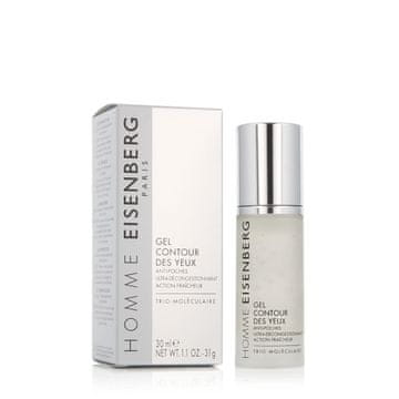Eisenberg Homme Eye Contour Gel osvežilni gel za oči proti gubam, zabuhlosti in temnim kolobarjem za moške