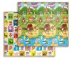 Milly Mally zložljiva penasta podlaga Play Colourful Animals T1