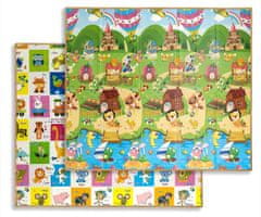 MILLY MALLY Milly Mally zložljiva penasta podlaga Play Colourful Animals T1