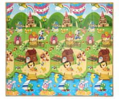 MILLY MALLY Milly Mally zložljiva penasta podlaga Play Colourful Animals T1