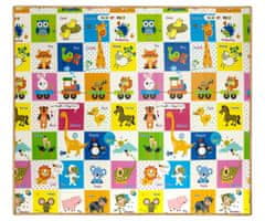 MILLY MALLY Milly Mally zložljiva penasta podlaga Play Colourful Animals T1