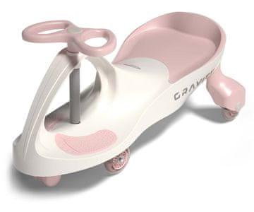 MILLY MALLY Milly Mally Gravitacijski avtomobilček Gravity Cream Pink