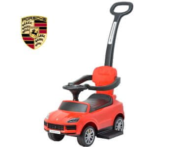 MILLY MALLY Milly Mally Vozilo z ročajem Porsche Cayenne, rdeče