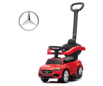 MILLY MALLY Milly Mally Vozilo z ročajem MERCEDES C-Class Deluxe Red