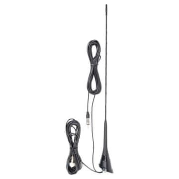 PNI CB antena Duplex 2000 CB-FM, 26-28MHz (CB), 87-108MHz (FM), CB kabel in FM kabel 5 metrov, steklena vlakna, dolžina 490 mm