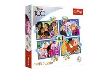 Trefl Puzzle Disney 100 let: (35,48,54,70 kosov)
