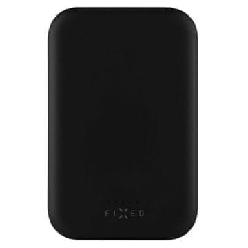 FIXED Powerbank MagZen (2nd gen.) with wireless charging and MagSafe support, 10,000 mAh - black