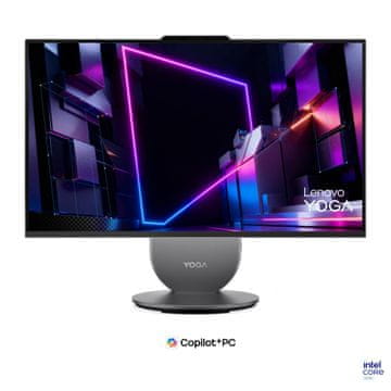 Lenovo Yoga AIO računalnik, Intel Core Ultra 5-325, 16GB, SSD512GB, W11H (F0JR001NSC)