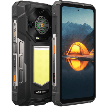 Ulefone mobilni telefon armor 33 12/512GB, 25500mAh, črn