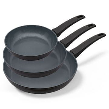 BE Living Set 3 ponv Delight Black 20-24-28 cm