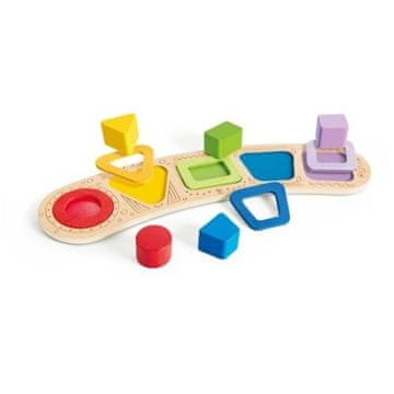 Hape otroška sestavljanka z oblikami, senzorična