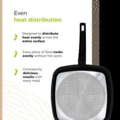 BE Living Grill ponev Delight Black 28 cm