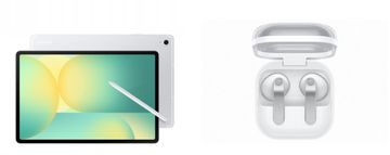 Samsung Galaxy Tab S10FE+ tablični računalnik, 8/128GB, WiFi, siv + Buds4 slušalke, bele