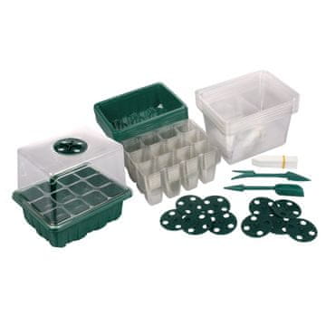 Merco Lonček za sadike 12 mini lončkov komplet 10 kosov paket 1 paket