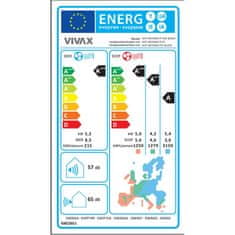Vivax , COOL, klima ACP-18CH50LCTI Črna R32 SET WiFi