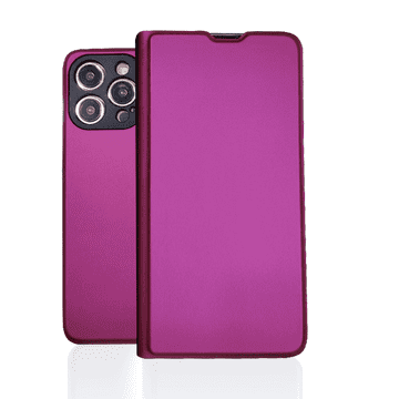 Onasi Prestige preklopna torbica ovitek za iPhone 16 Pro - bordo rdeča