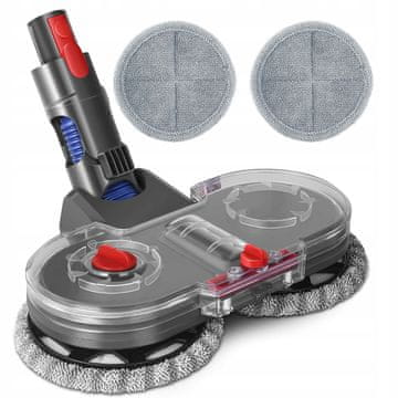 Rosfix Mopping krtača za sesalnik dyson v7 v8 v10 v11 v15 + 2 bralni krpi