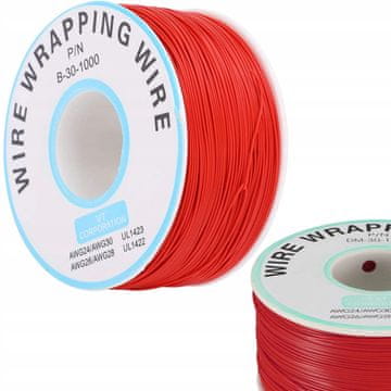 Kynar žica tipa AWG 0,25 mm rdeča 200 m
