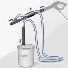Komplet za peskanje z medeninastim priključkom za Bosch/Macallister/AR/Michelin/Makita/Black&Decker keramična šoba 3m nastavek za cev 460mm