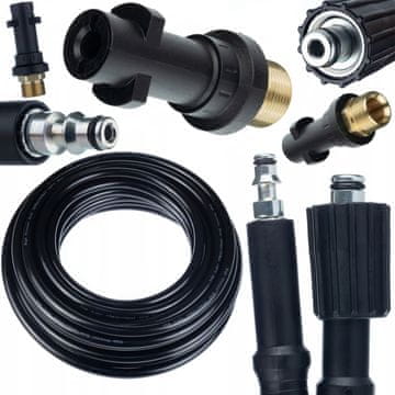 Rosfix Visokotlačna cev 10m M22-QC Lavor za visokotlačni čistilec + Adapter M22 na bajonet