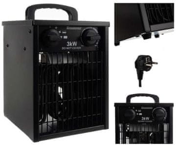BEMI POWERFUL GRELEC 3000W FARELKA GRELEC PUHALO S TERMOSTATOM
