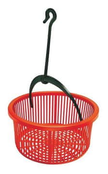 Heidrun Plastična košara za kljukice s kljuko 19 cm