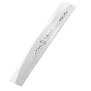 Ocho Nails polmesečna pilica slim 180/240 1 kos. varen paket