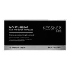 KESSNER LAB Vlažilne ampule za lasišče in lase 10 x 10 ml