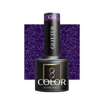 OCHO NAILS Hibridni bleščeči lak za nohte G14 -5 g