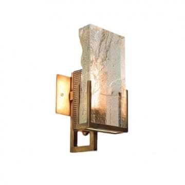 Maramo - Stenska svetilka 300x150 mm, 1xE14, rjava