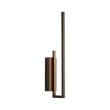 DARLA - Moderna LED stenska svetilka 40 cm črna