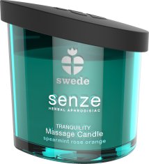 Masažna sveča Swede Tranquility - Spearmint Rose Orange 150 ml