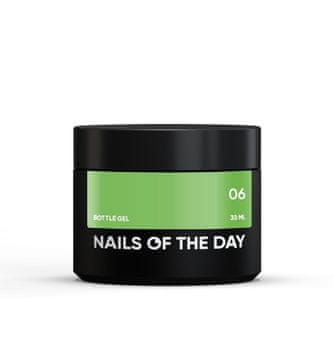 NAILSOFTHEDAY Bottle gel 06 - zeleni gel za krepitev in obnovo, 30 ml