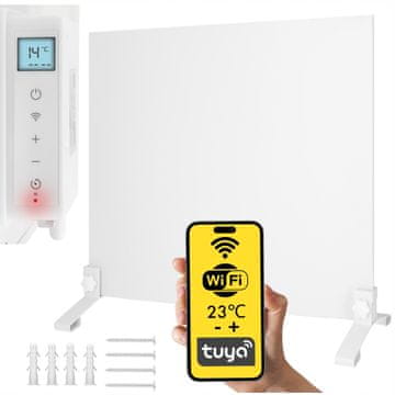 Infrardeči grelec IR radiator MILANO 540W + WiFi + NOGE