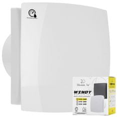 Kopalniški ventilator WINDY 100 H+T WHITE
