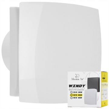 Kopalniški ventilator WINDY 120 S WHITE