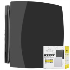 Kopalniški ventilator WINDY 120 S ČRN