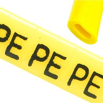 OZ-0 PE žični marker rumen 100 kos