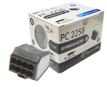 Samovpenjalni konektor 8x2,5 PC 2258 50kos