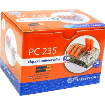 Samozaklepni konektor 5x0,2-4mm klik pc 235 tritij 30 kosov
