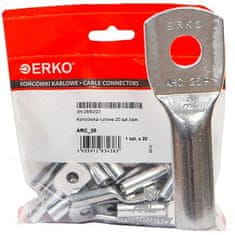 Ušesna sponka Al cevna ARC 8-25 20kos Erko