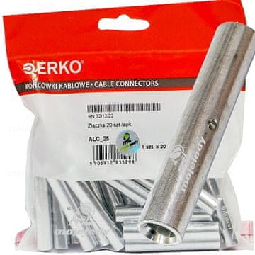 Al konektor spojni tulec ALC 25 20kos Erko
