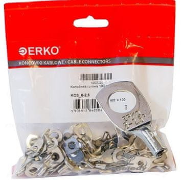KCS CU 2,5mm M8 cevna ušesca 100kos ERKO
