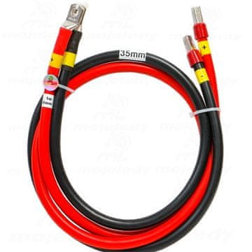 2x 100cm priključni kabel inverterske baterije 35